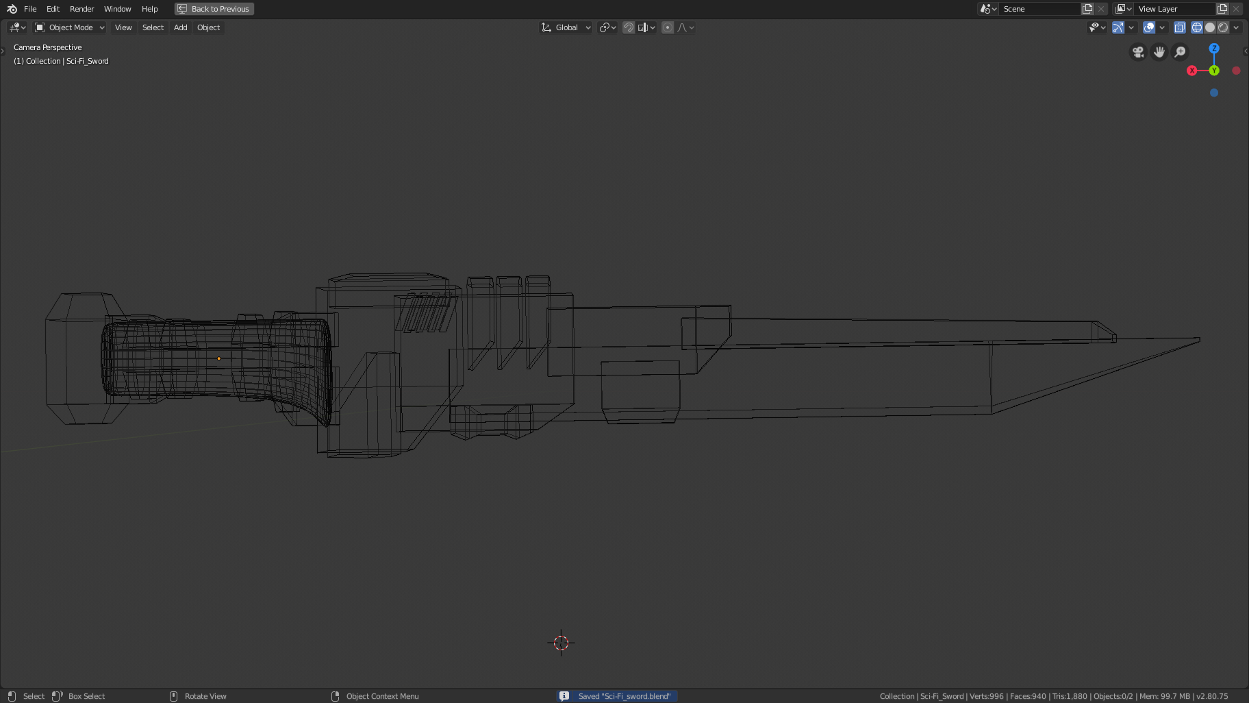 Sci-Fi Sword preview image 3